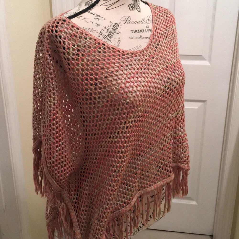 Adorable American rag sweater poncho